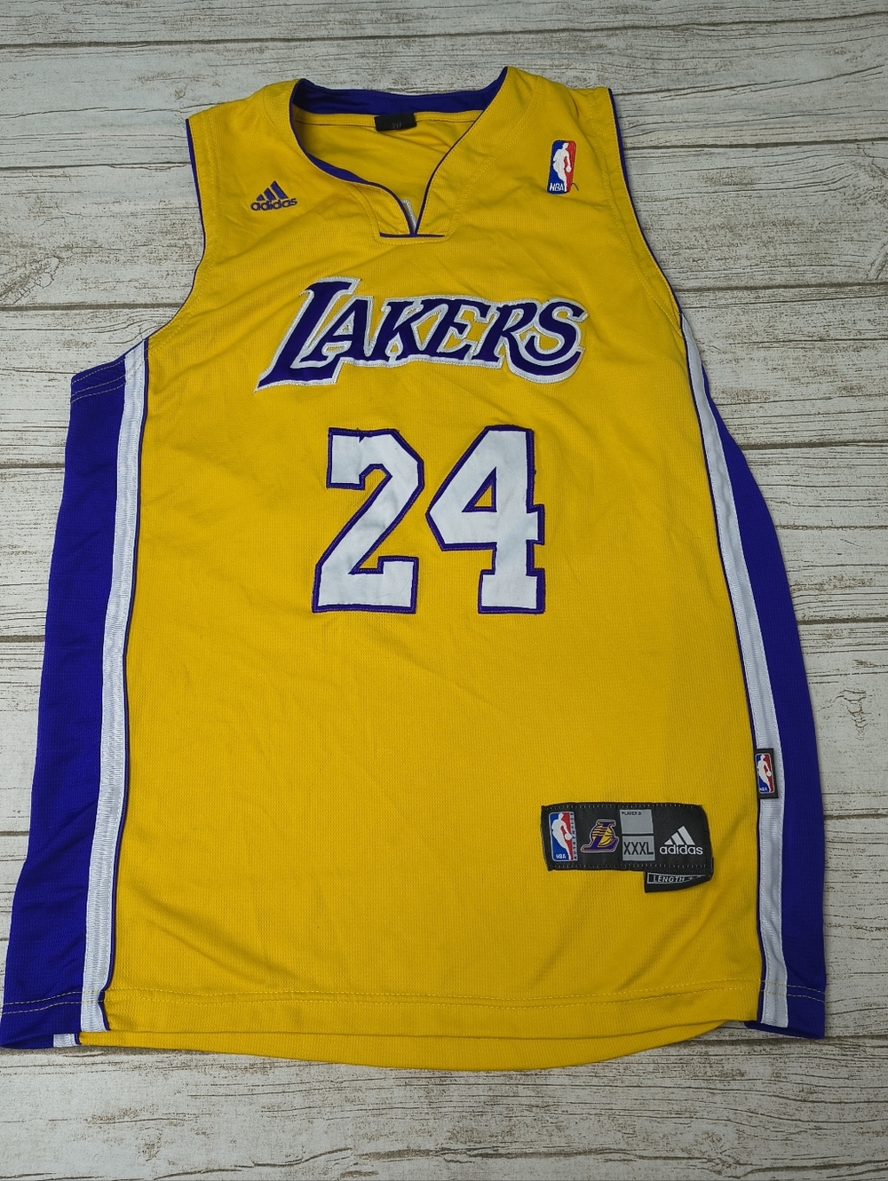 Adidas Basketball Jersey 24 Bryant Size Xxxl